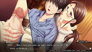 Big-boobed family member squirts from anal creampie in route 4