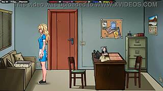 does the masseur make jenny orgasm on the table?