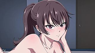 yuki's tight ass stretched in intense anal doggystyle hentai parody animation