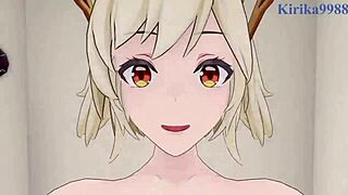 Burnice white and tsukishiro yanagi in intense pov sex with creampie from zenless zone zero hentai!