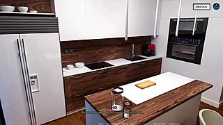 Secretary Slut Fingers Hairy Pussy at Office Desk!