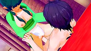 Maomao Drains Huge Cock Dry Horny Squirting Big Tits Fuck Fest