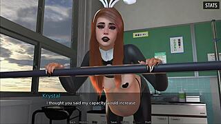 oh god, that bbw redhead's small tits get stuffed huge in gain trials 05