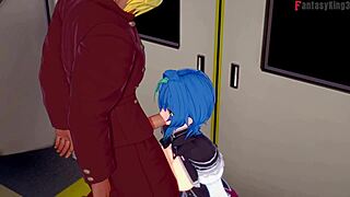 xenovia sucks best friend's boyfriend in see-through ntr hentai full movie madness