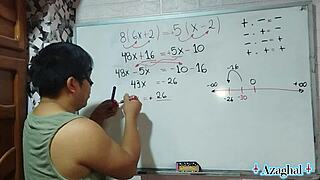 Nerdy student solves teacher's erotic bedroom equation