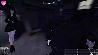 She flashes naked body stranger then gangbang creampie anal tits 3d hentai game