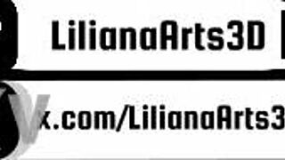 moaning so hard as sable ward's big ass takes rough monster cock doggystyle