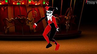 hey robin, caught spying on harley quinn's sheer halloween tits in fantasyking3 full hentai movie?!