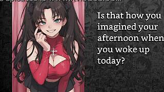 faygrey rin tohsaka turns me into obedient girlfriend teaching cock handling joi