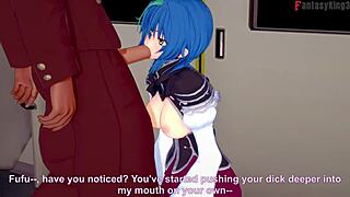 xenovia sucks best friend's boyfriend in see-through ntr hentai full movie madness
