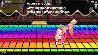 princess of the ring 2 hentai game oh cute ladies scissor and lick in lesbian bliss!