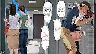 mature man pounds young 18+ big tits ass cute hentai girl hardcore kissing manga anime