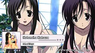 Anime Girls in Bikini Tease at Ecchi Sanctuary Contest