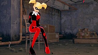 hey robin, caught spying on harley quinn's sheer halloween tits in fantasyking3 full hentai movie?!