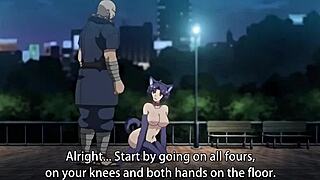 wolf girl rides big tits cowgirl creampie in wild hentai action