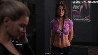 that big booty blonde's tight pussy gets wrecked hard till her belly's drenched in thick cum from naughty fox games