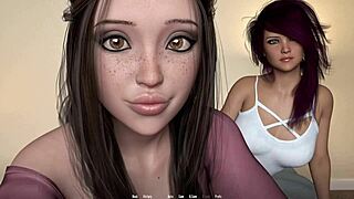 Jamie, ready to swallow first massive white cock load?