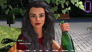 College Kings 2 Episode 12 Busty Brunette Explores Exciting New Interests