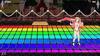 princess of the ring 2 hentai game oh cute ladies scissor and lick in lesbian bliss!