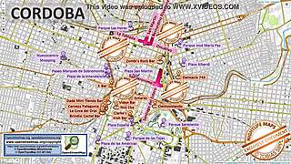 argentina cordoba street maps reveal massage parlours and freelance prostitutes
