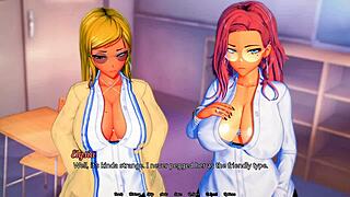 futas collide in ntr world creampie frenzy with monster cocks