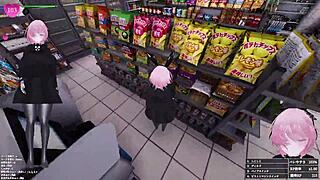 secretflasher manaka bunny tempts in japanese hentai game rip