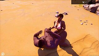 wild life milf shey with big ass and tits spreads shaved pussy for big black cock destruction and hardcore fucking