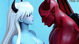 i-i meant... b-blue demon's huge cock in my mouth feels too good... red one next??