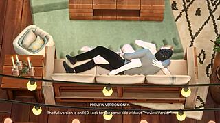 Hp au 7 naughty 3d hentai sims preview 😈✨