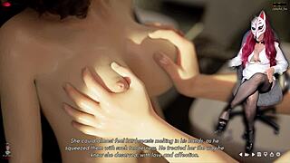 Ms. Denvers' Milf Pussy Licked Till Orgasm In Stockings