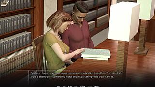 taboo university 87 blind redhead undresses to feel hard cock deep inside her