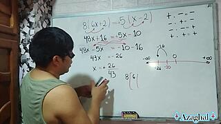 Nerdy student solves teacher's erotic bedroom equation