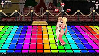 princess of the ring 2 hentai game oh cute ladies scissor and lick in lesbian bliss!