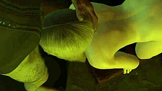 Hot Blonde Slut Roughly Sucks Grey Old Man's Huge Cock With Fat Tits Bouncing