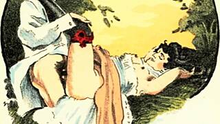 vintage erotic drawings showcase sensual retro fantasies