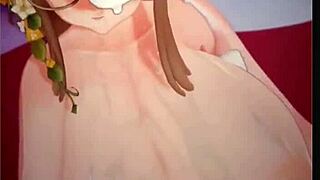 big breasted trans loba widowmaker slays thicc cocks cowgirl style compilation