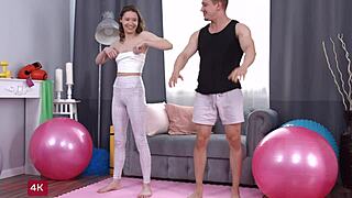 i can't resist as coach analyzes my petite teen hole deeply