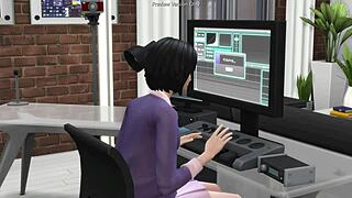 how my girlfriend makes rough pov porn sims 4 cowgirl riding 3d animation 😍💋