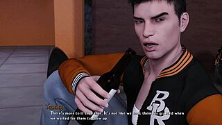 yo giants, you ready for this curvy mature with huge tits and monster cock in the frat house cleanup scene?