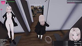 young 18+ babe naked from fitting room seduces old man creampie squirting