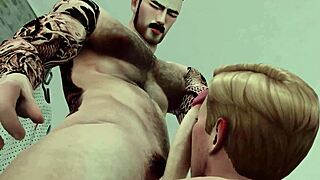 nightowl host club ep 1 has yaoi boys cheating with rough anal creampie missionary and blowjobs