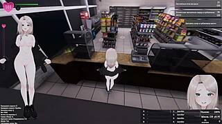 public exhibitionist babe cums hard from outdoor monster cock pounding