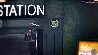 General Butch Elizabeth's Steamy 3D Hentai Scenes Unfold