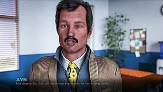 oh wow college dean crushes 18yo lesbian with huge tits domination squirting