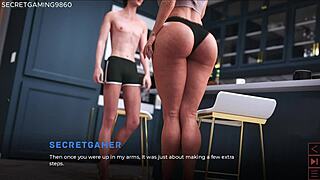 Stepson hammers stepmom with brutal full body massage in synthetic 03 3d porn game