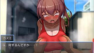 track team girlfriend's steamy netorare moments unfold with tempting blowjob hints in full japanese gallery