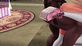 Babydoll Swallows Huge BBC Deep