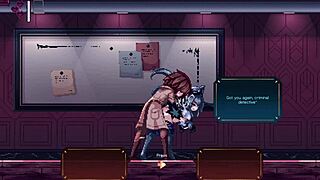 monster girl takeover turns into wild blowjob creampie animations in lost case game