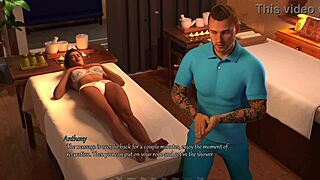 Whoa, cloudia's sensual shower massage in lust room escape 😍🛁