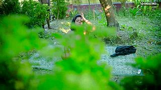 देसी इंडियन योगा स्लट बाहर नंगी होकर टीचर से हार्डकोर चुदाई चिल्लाई हिंदी ऑडियो